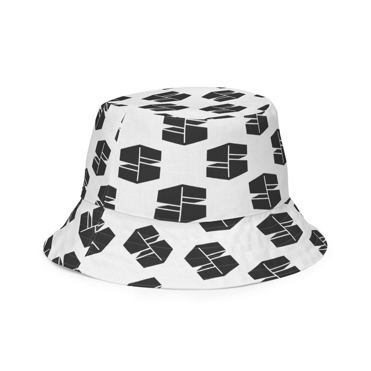 Stache All Over Logo bucket hat